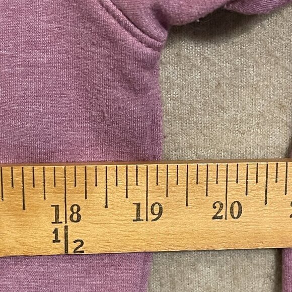 32 Degrees Heat Pullover Women's Medium Mauve Sweatshirt Long Sleeves - Picture 6 of 12